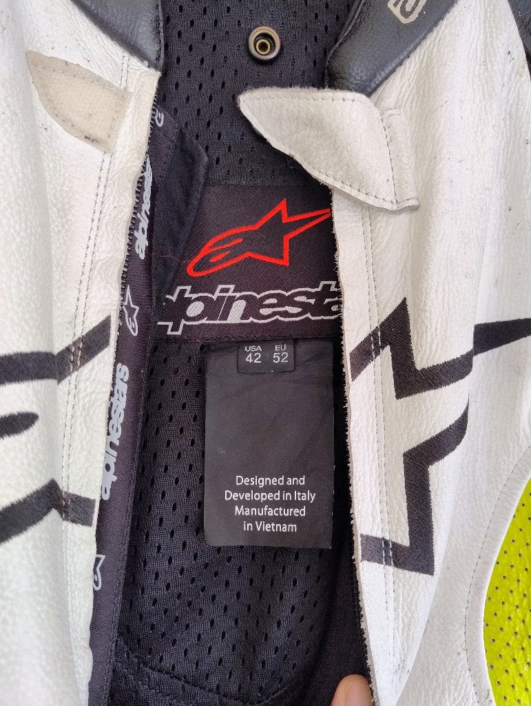 Motopak, Seconde main, Enlèvement, Alpinestars, Combinaison