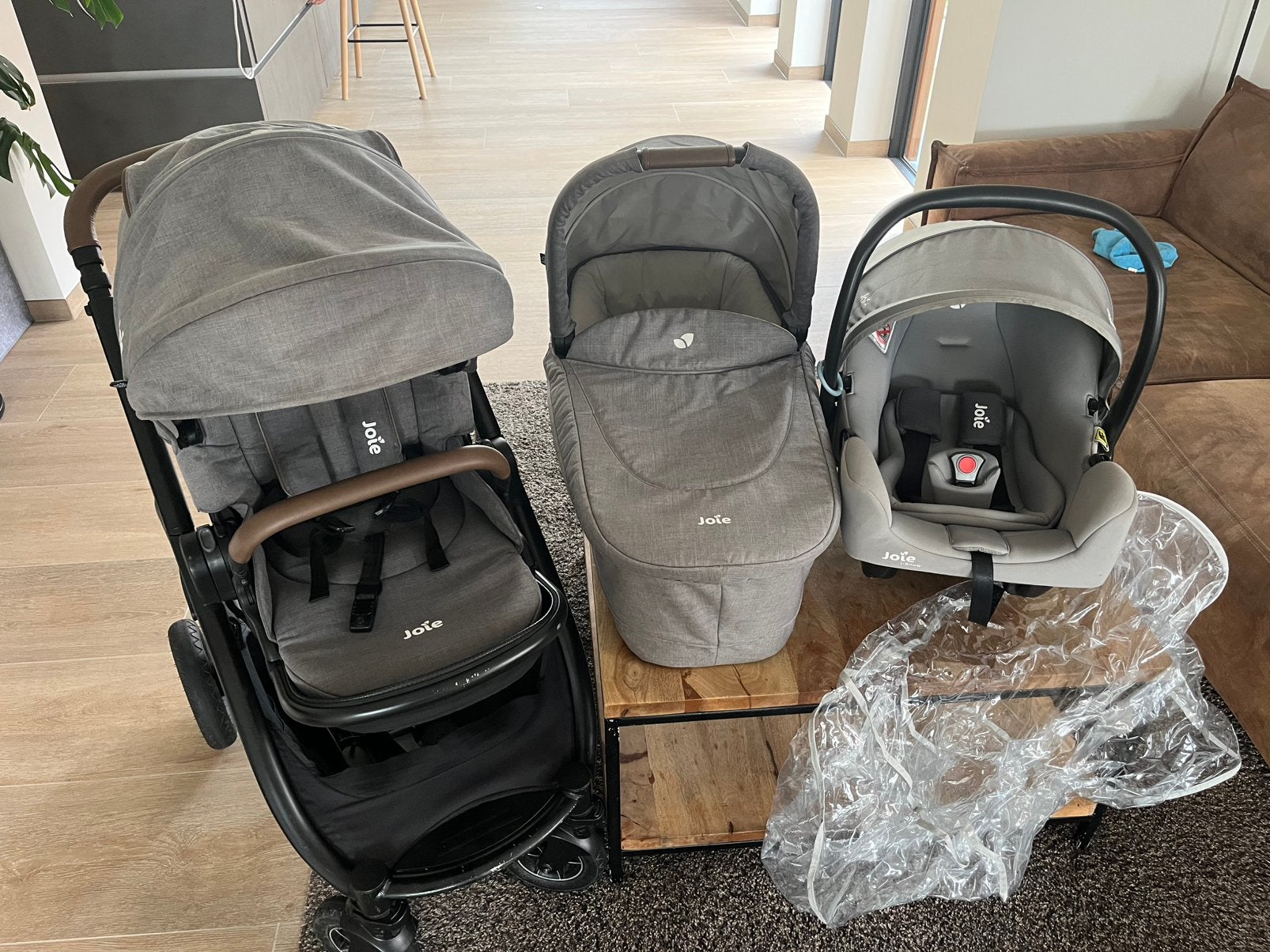 Joie Versatrax kinderwagen 3 in 1, Kinderen en Baby's, Gebruikt, Combiwagen, Met autostoeltje, Ophalen