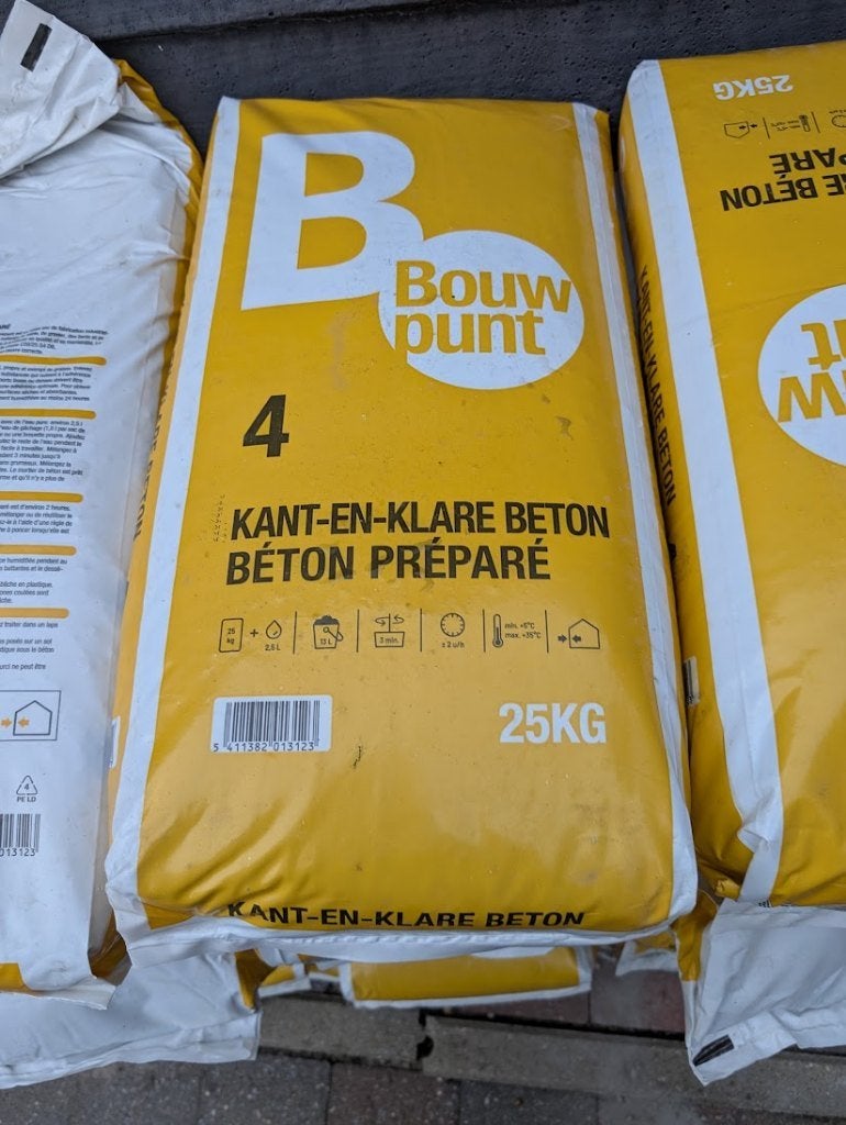 Bouwpunt Betonmortel C20/25 25 Kg, Ophalen, Nieuw