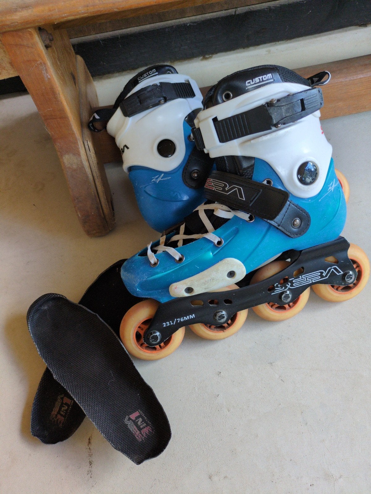 Seba fr Junior inline skates, Sport en Fitness, Kinderen, Inline skates 4 wielen, Ophalen, Overige merken