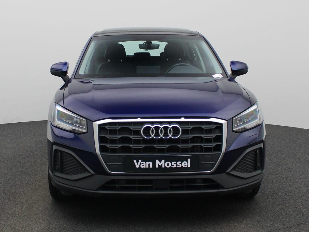 Audi Q2 1.5 35 TFSI 110kW Attraction, Auto's, Voorwielaandrijving, Stof, Gebruikt, Blauw