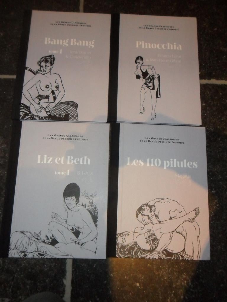 Les grands classiques de la BD érotique, Livres, Plusieurs BD, Enlèvement ou Envoi, Comme neuf