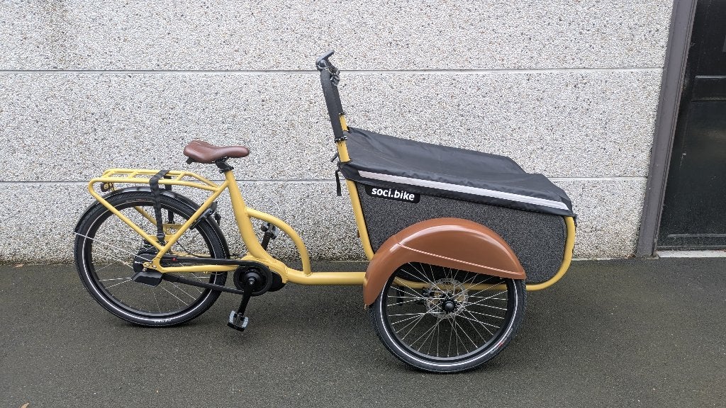 SociBike Compact, Vélos & Vélomoteurs, Vélos | Vélos avec bac, Neuf, Autres marques, Électrique, Bâche, Frein à disque, Enlèvement