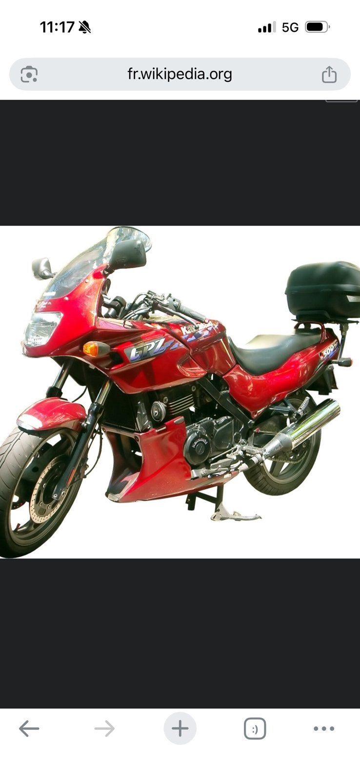 Kawasaki 500gpz, Particulier, Neuf
