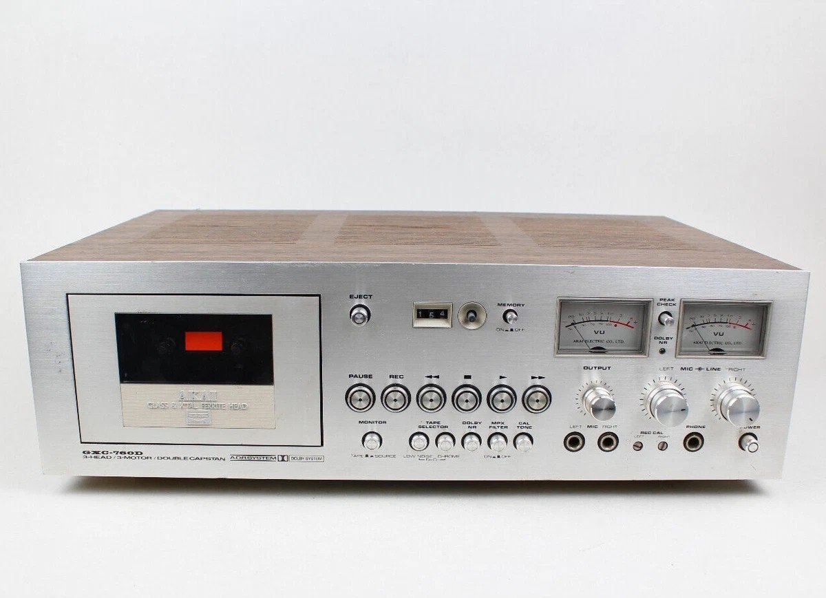 Gevraagt gerestaureert cassette deck Akai GXC 760 D, Ophalen