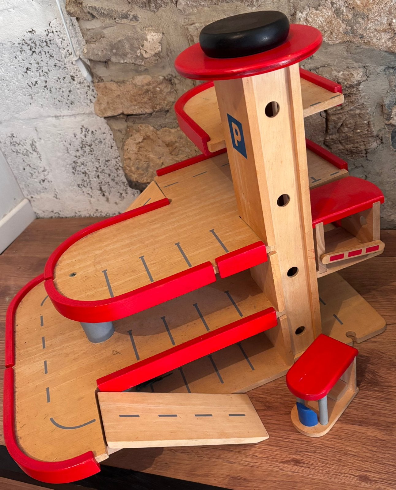 Jouet en bois Plan Toys Mon nouveau grand garage, Enlèvement ou Envoi, Utilisé, Autres types