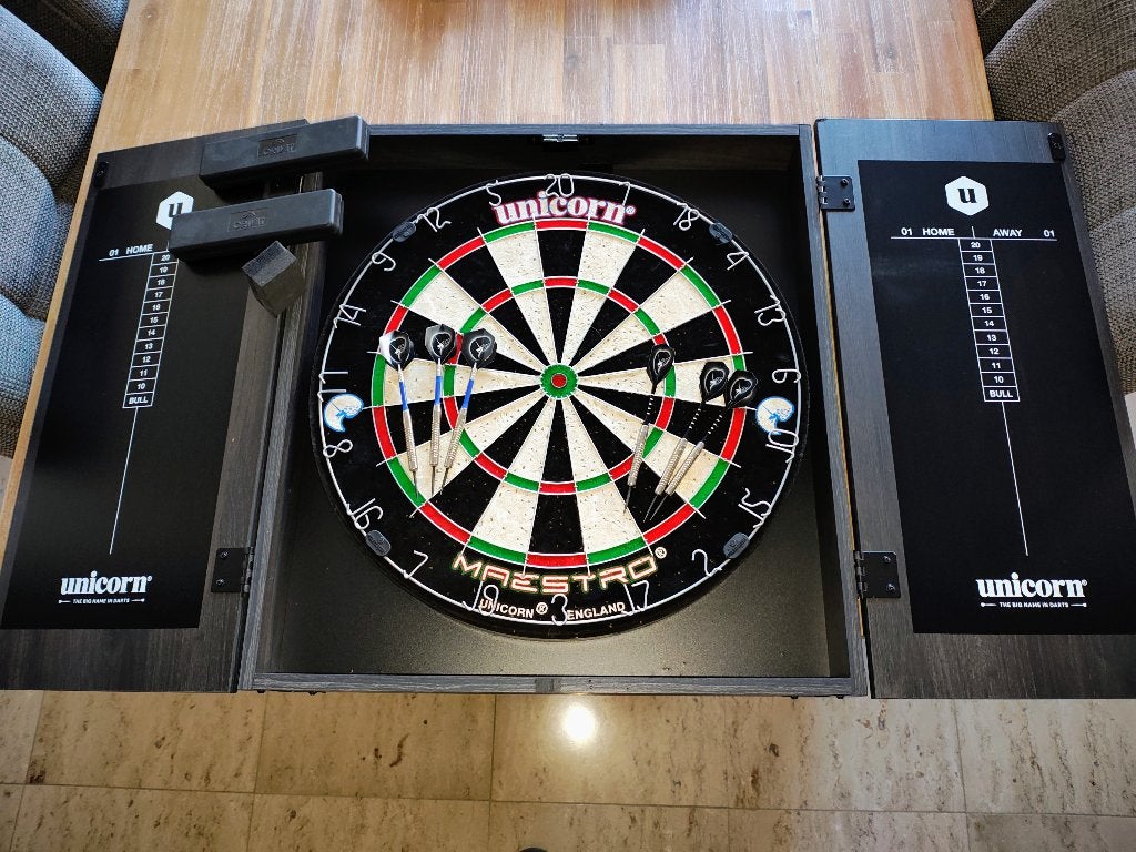 Dartbord, Sport en Fitness, Ophalen, Gebruikt, Dartbord