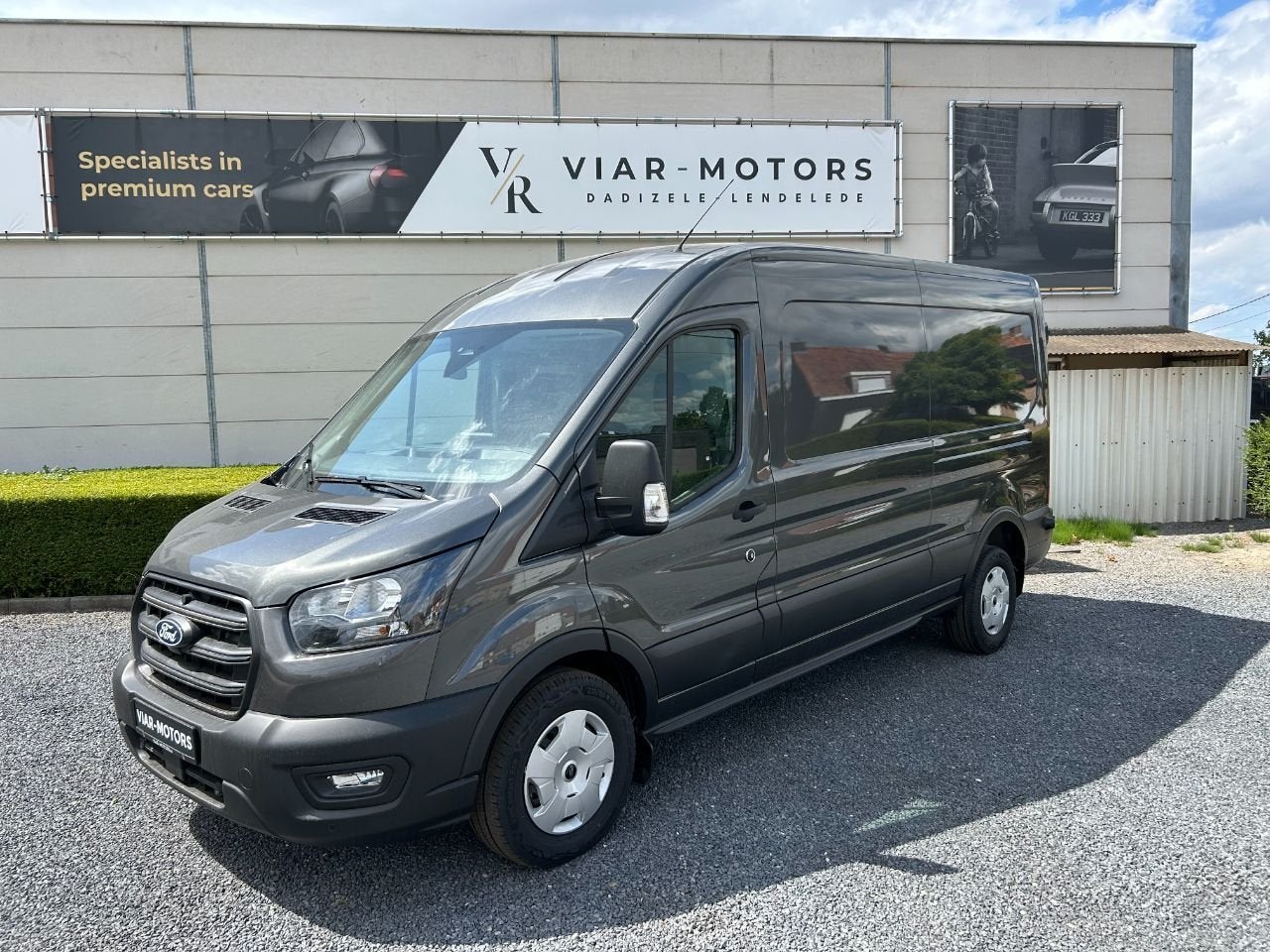 Ford Transit 350 L3 Trend (bj 2025), Auto's, Automaat, Stof, Gebruikt, 4 cilinders