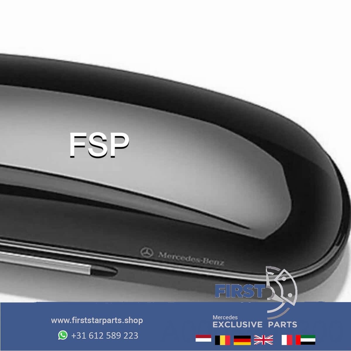 A0008400300 Mercedes SKIBOX DAKKOFFER ORIGINEEL A B C CLA CL, Autos : Divers, Coffres de toit, -, Utilisé, -, -