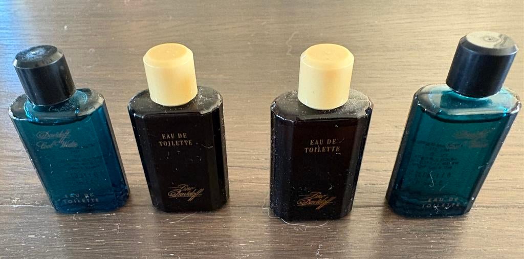 4 mini-parfums Davidoff, Enlèvement, Comme neuf
