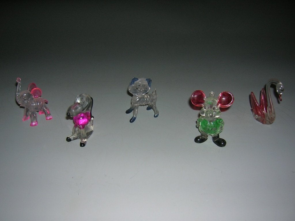 Vintage speelgoed: plastiek dieren figuurtjes, Verzamelen, Ophalen, Zo goed als nieuw
