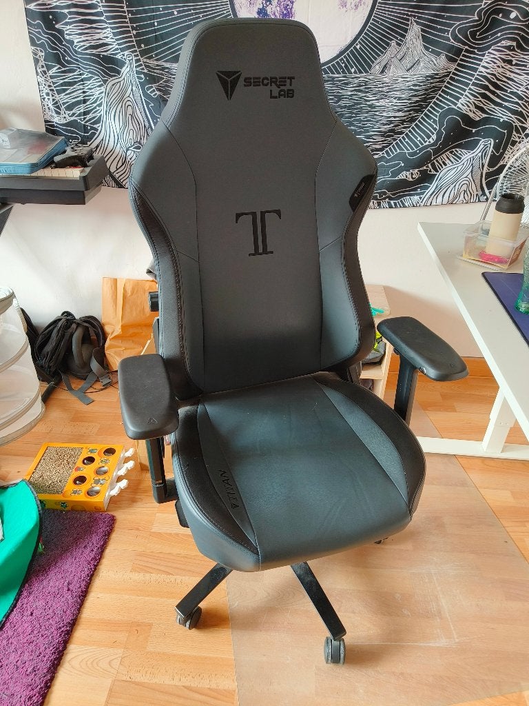 Secretlab Titan 2020 Ash - Bureaustoel / Gamestoel, Huis en Inrichting, Bureaustoelen, Zo goed als nieuw, Bureaustoel, Zwart, Ergonomisch