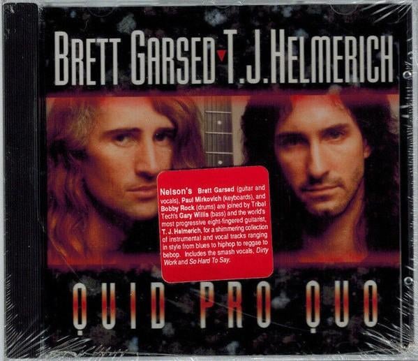 CD Brett Garsed, T. J. Helmerich* – Quid Pro Quo - 1992, Cd's en Dvd's, Cd's | Jazz en Blues, Ophalen of Verzenden, 1980 tot heden