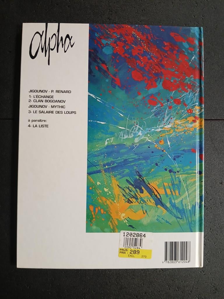 Bd alpha 1, Livres, Enlèvement ou Envoi
