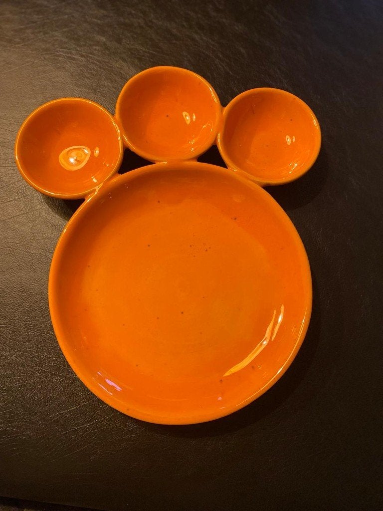 4 tapasborden, Huis en Inrichting, Keuken | Servies, Ophalen, Zo goed als nieuw, Bord(en)