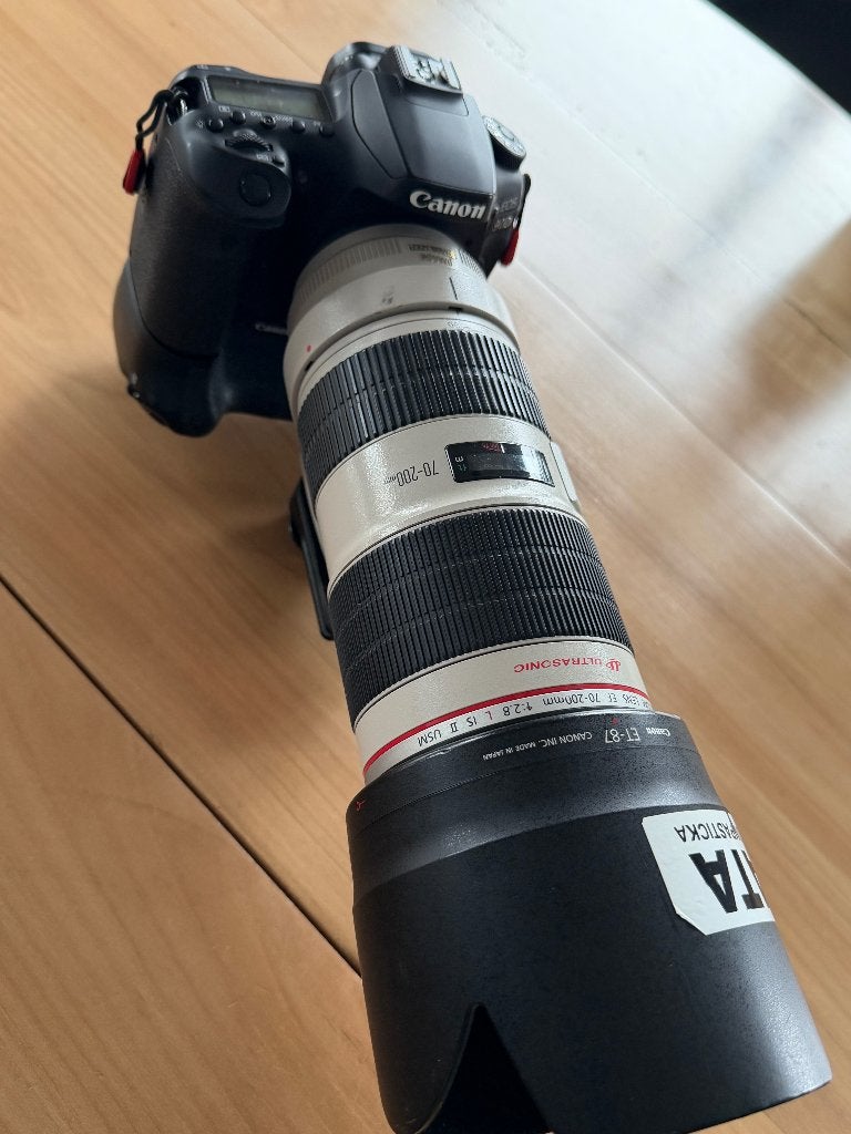 Canon EOS 90 D + Objectif  EF 70-200 1-2,8, Audio, Tv en Foto, Ophalen, Canon, 32 megapixels, Zo goed als nieuw