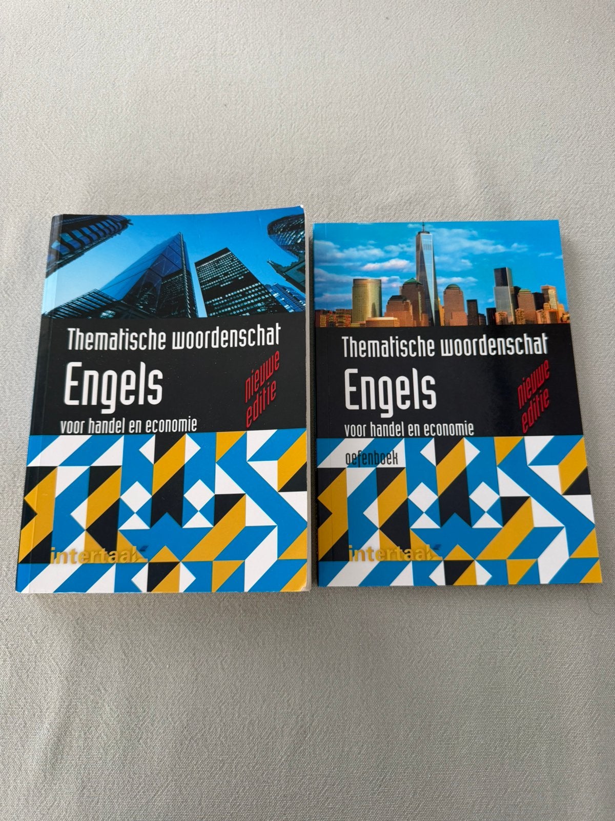 Thematische woordenschat Engels handel en economie – set, Livres, Dictionnaires, Enlèvement ou Envoi, Comme neuf, Anglais