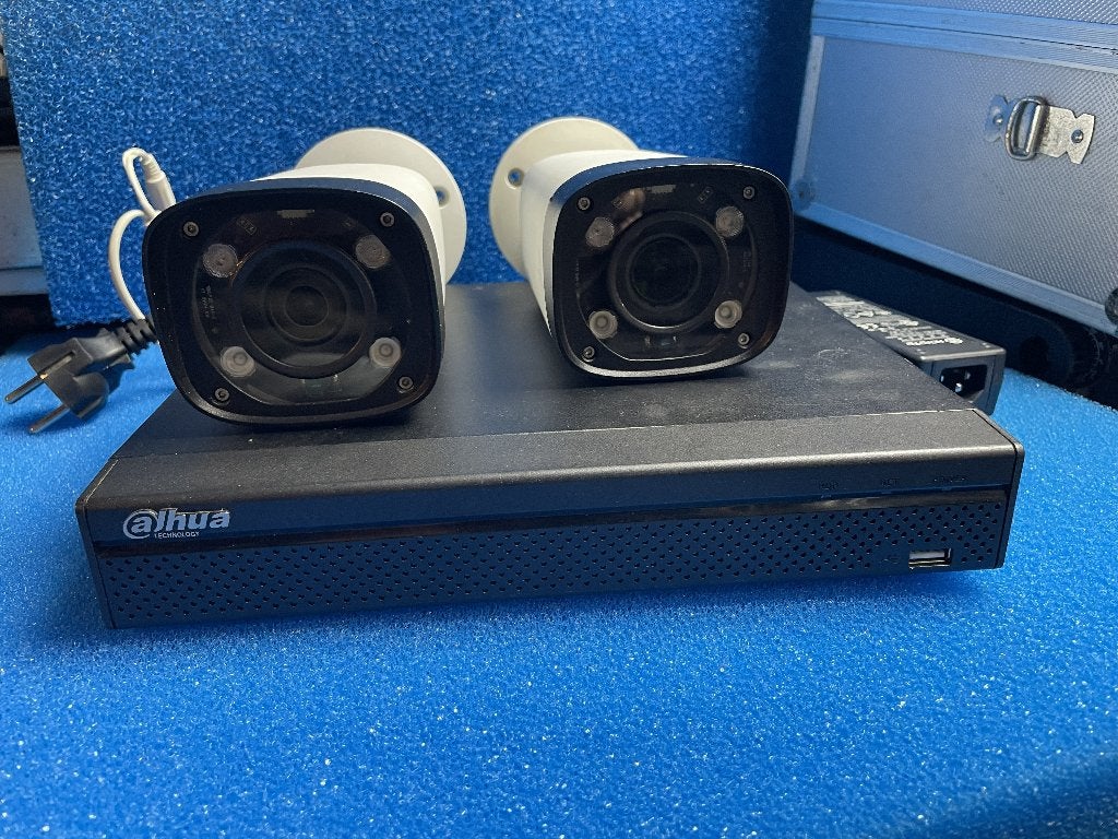 Dahua Nvr + 2 ip Cam outdoor, Ophalen, Gebruikt, Buitencamera