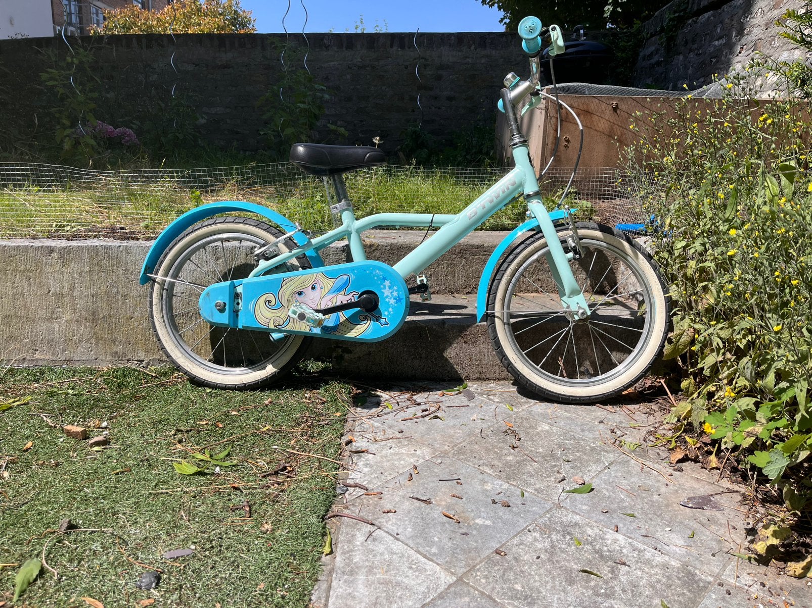 Velo btwin blue pincess 500, Enlèvement, Utilisé, Frein sur jante, 16 à 20 pouces