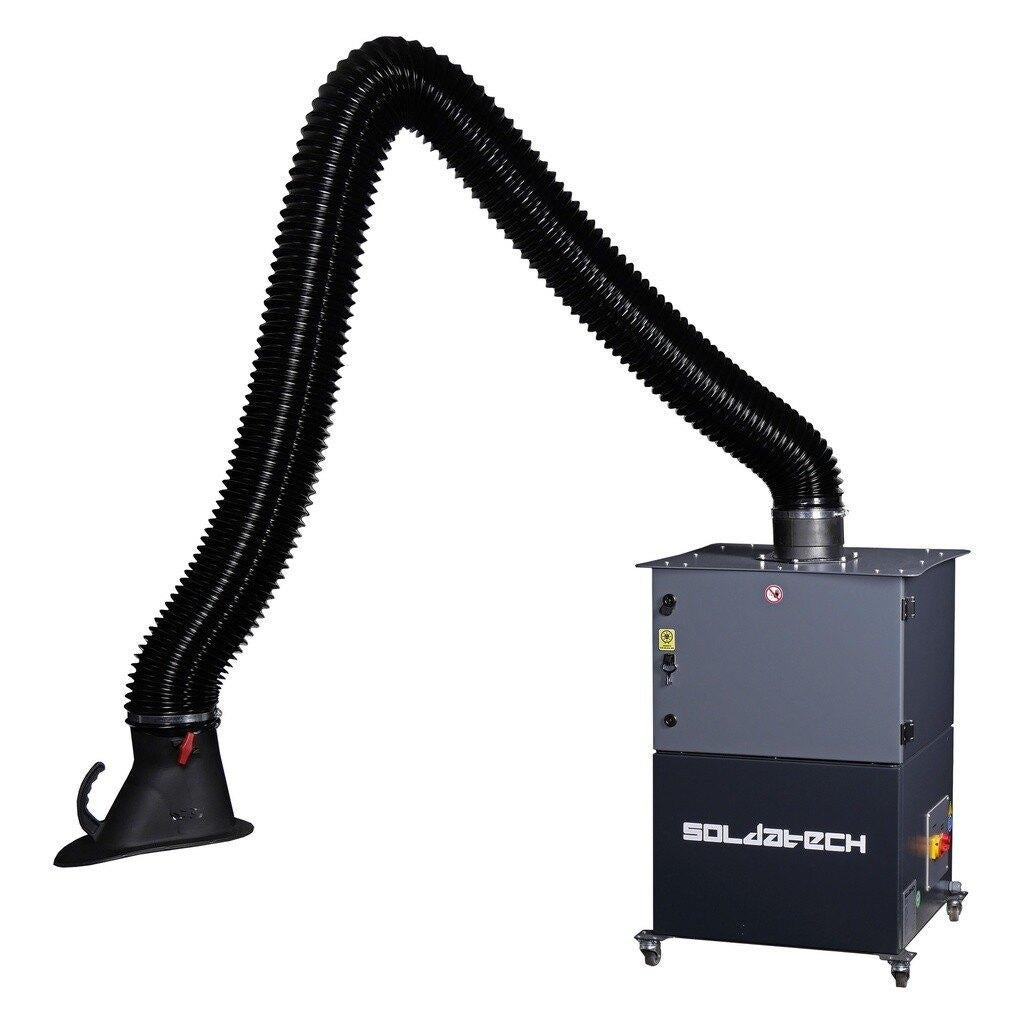 Mobiele lasdampafzuiging 0,75 kW 1000 m³/u, Verzenden