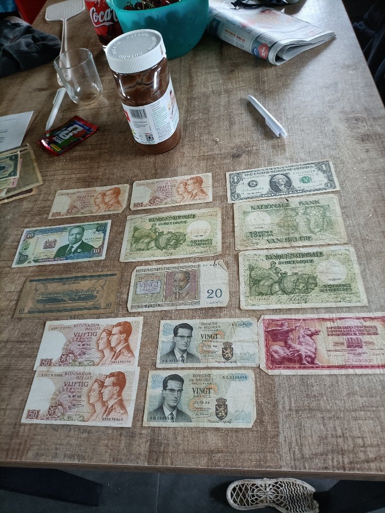 Oude bankbiljetten, Ophalen of Verzenden, Overige landen, Setje