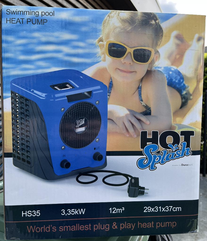 warmtepomp voor zwembad, Ophalen, Gebruikt, Verwarming