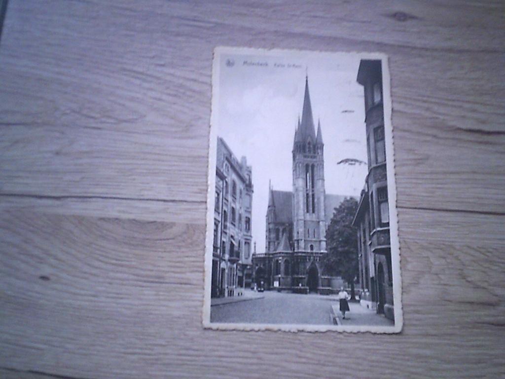 MOLENBEEK: Eglise St-Remi, Verzamelen, Ophalen of Verzenden, 1920 tot 1940, Gelopen, Brussel (Gewest)