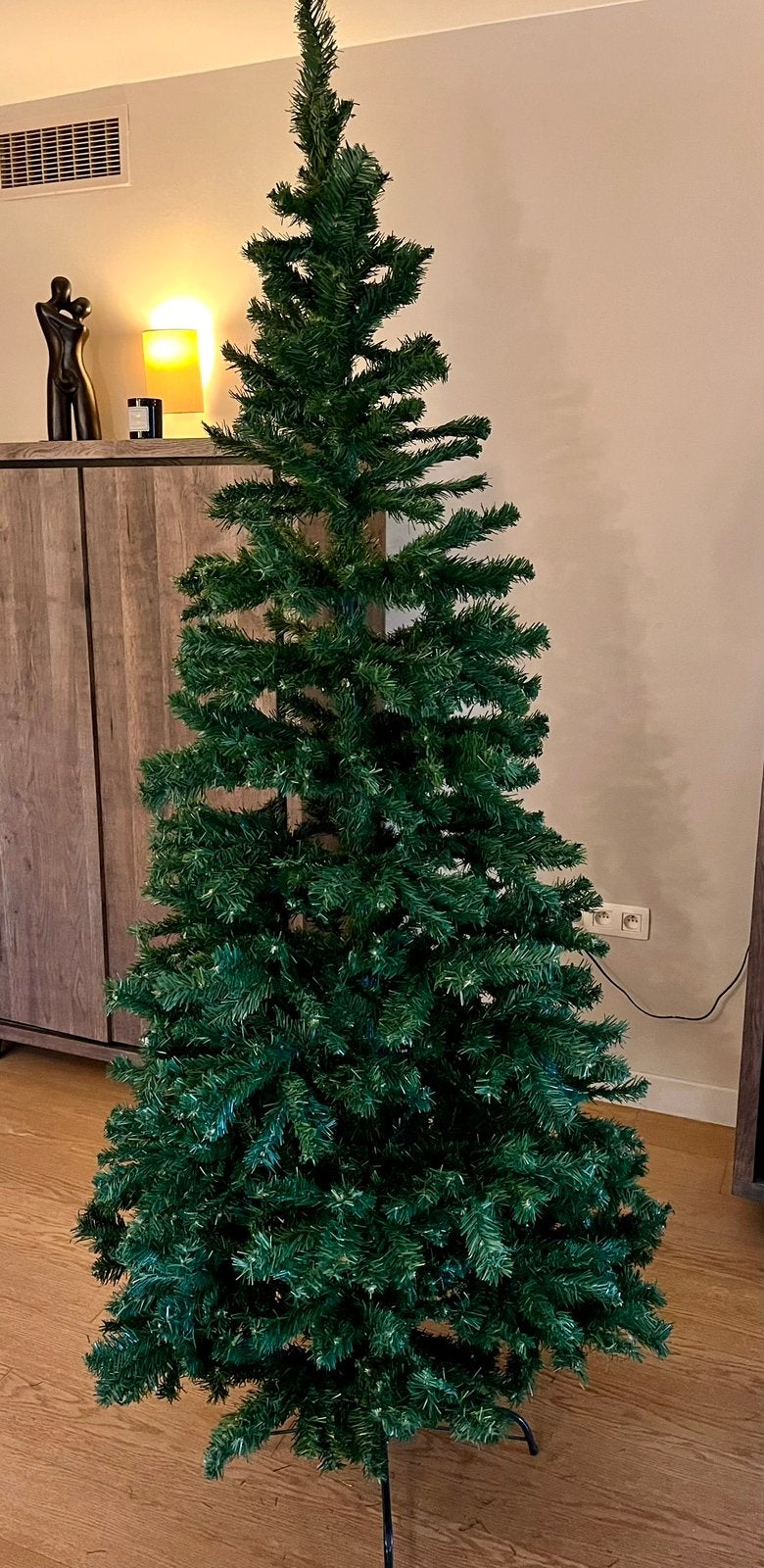 Kunstkerstboom 210cm hoog, Diversen, Ophalen, Gebruikt