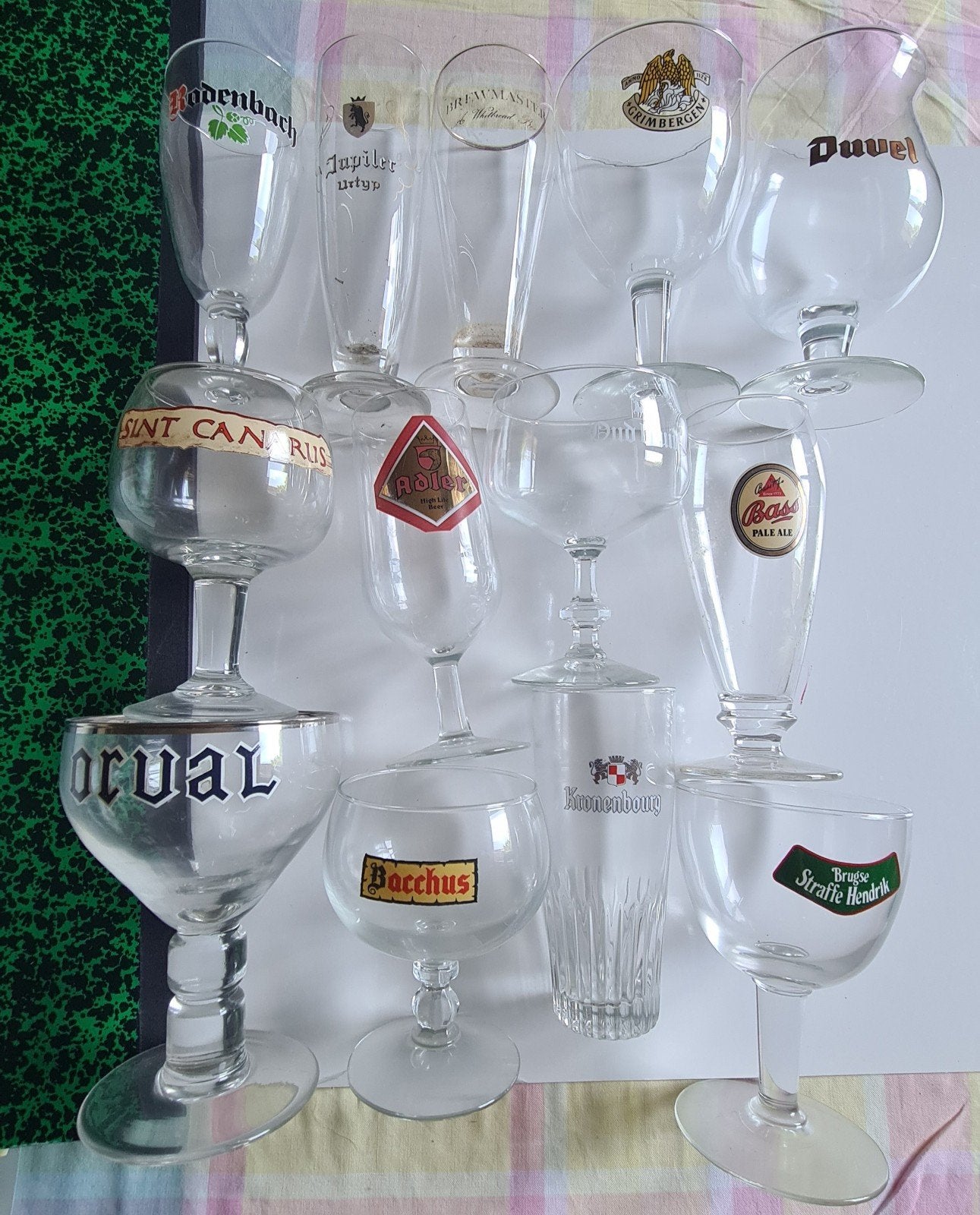 Verres à bière variés, Enlèvement ou Envoi