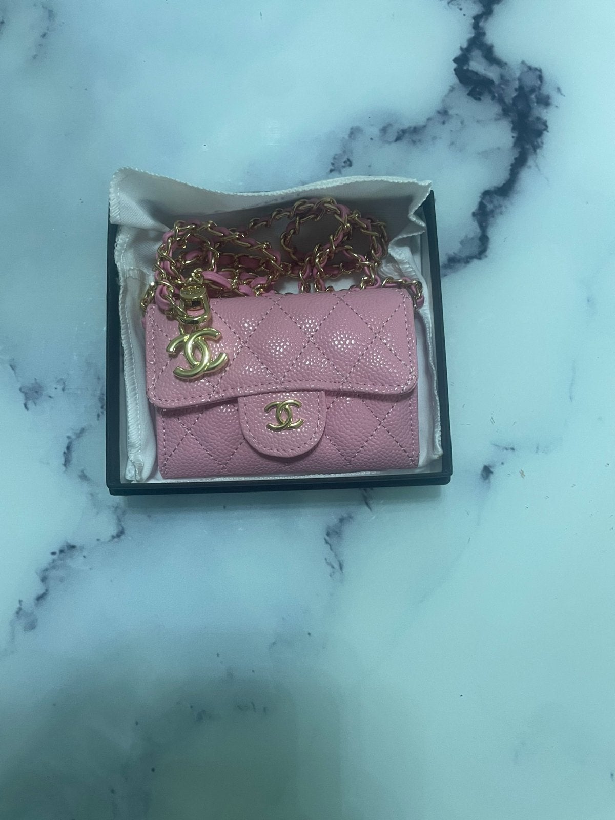 Mini sac Chanel rose, Enlèvement ou Envoi, Neuf, Rose