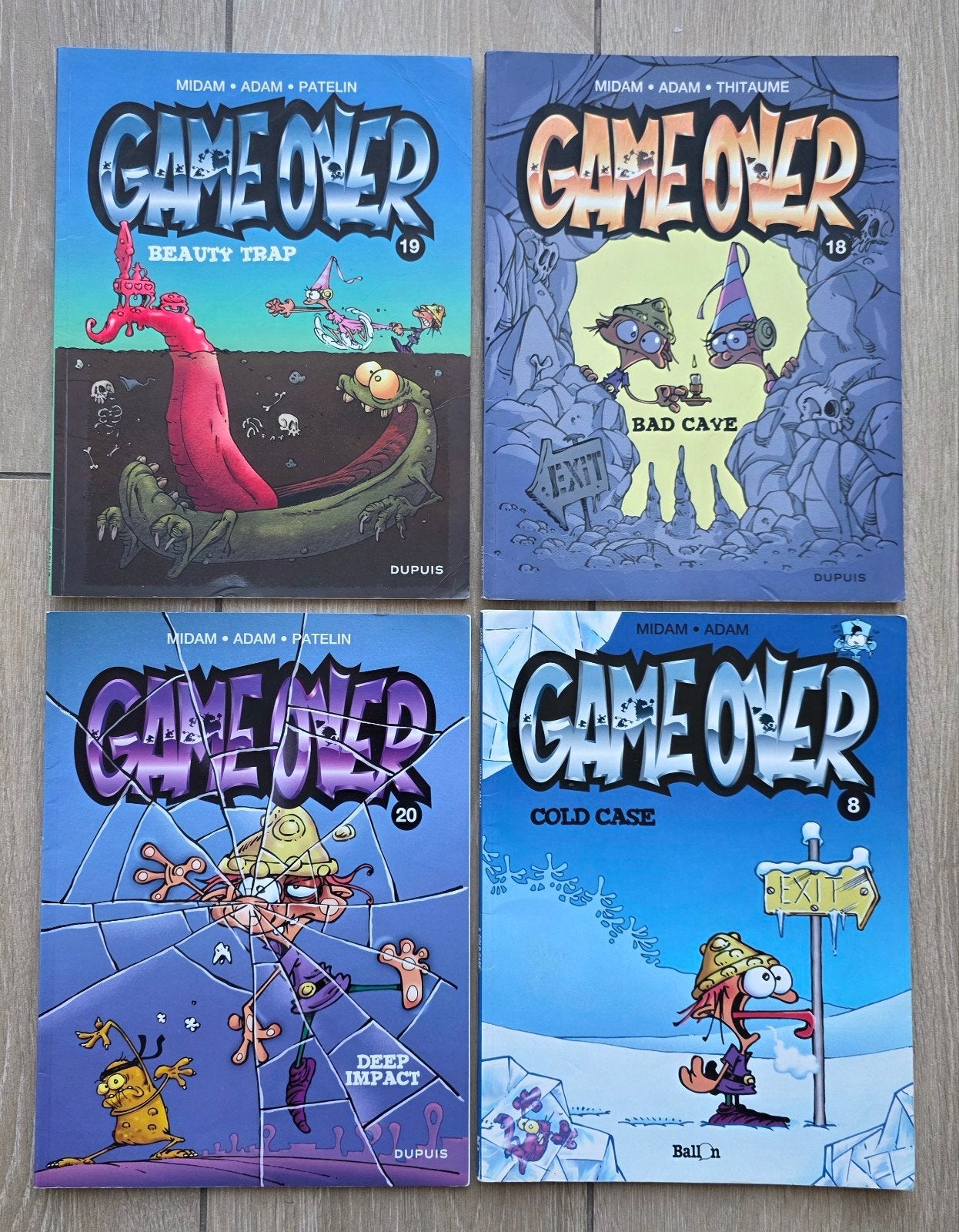 Strips: Game Over.      Ballon, Boeken, Ophalen of Verzenden, Gelezen