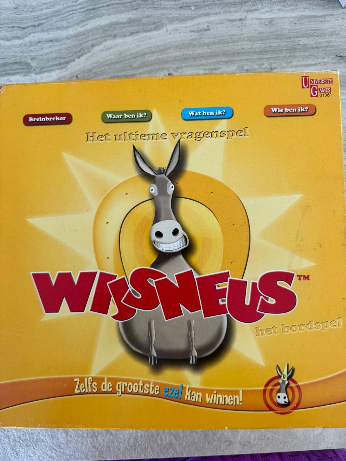 Wijsneus bordspel, Hobby en Vrije tijd, Gezelschapsspellen | Bordspellen, Gebruikt, Ophalen of Verzenden