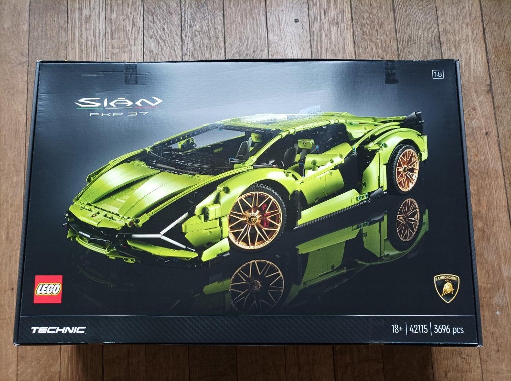 Lego 42115 Technic Lamborghini sian fkp 37 scellé, Neuf, Enlèvement ou Envoi, Lego, Ensemble complet