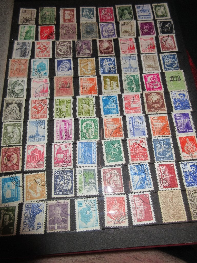 grote verzameling postzegels wereldwijd, Ophalen
