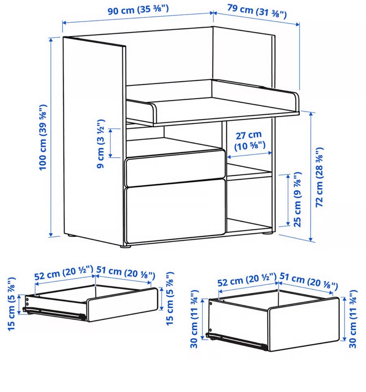 Bureau Ikea pour enfant (photos à venir), Maison & Meubles, Bureau d'écolier, Enlèvement, Utilisé, IKEA