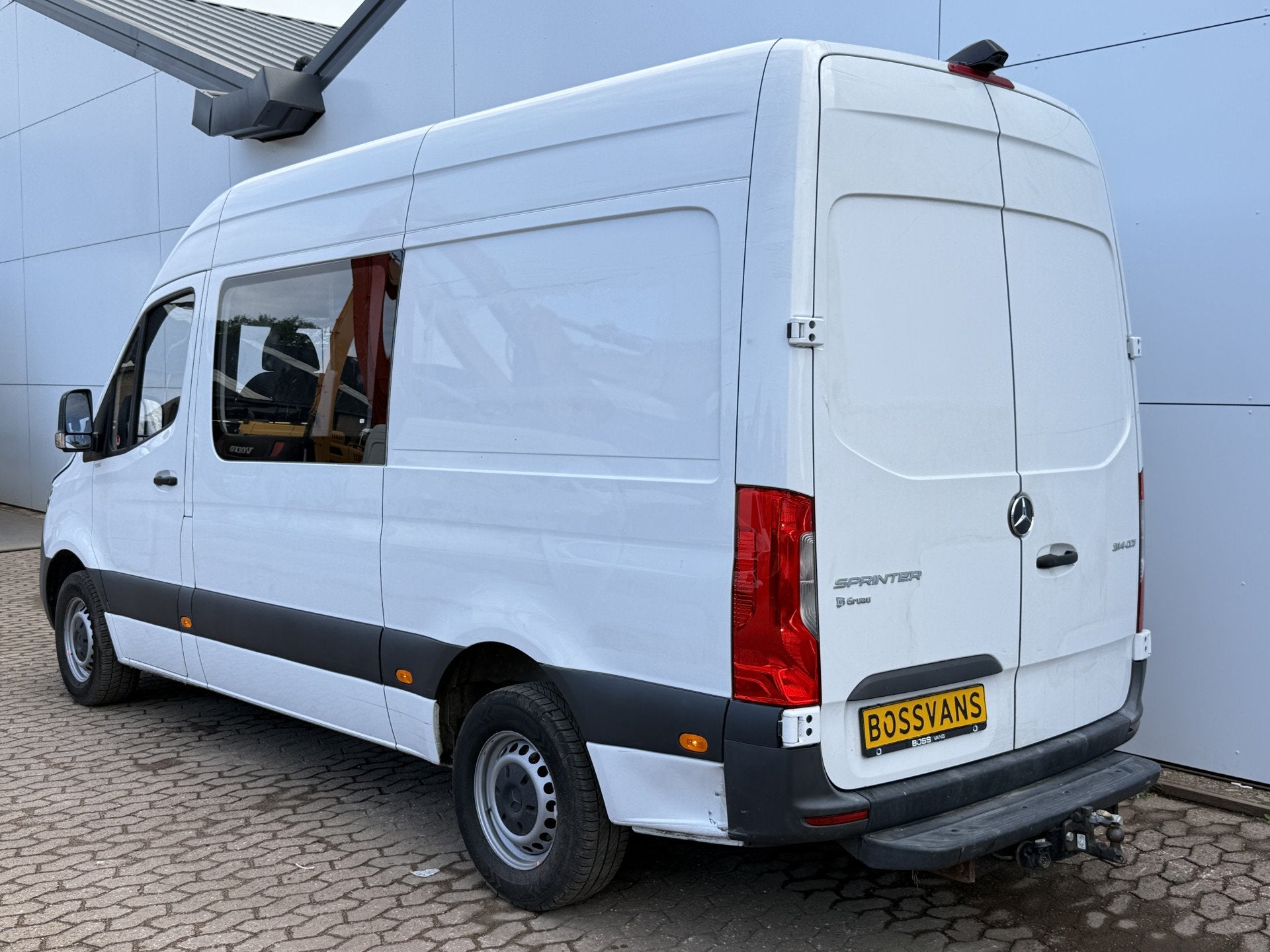 Mercedes-Benz Sprinter 314 2.2 CDI Automaat L2H2 Dubbele Cab, Automaat, Gebruikt, Zwart, 4 cilinders