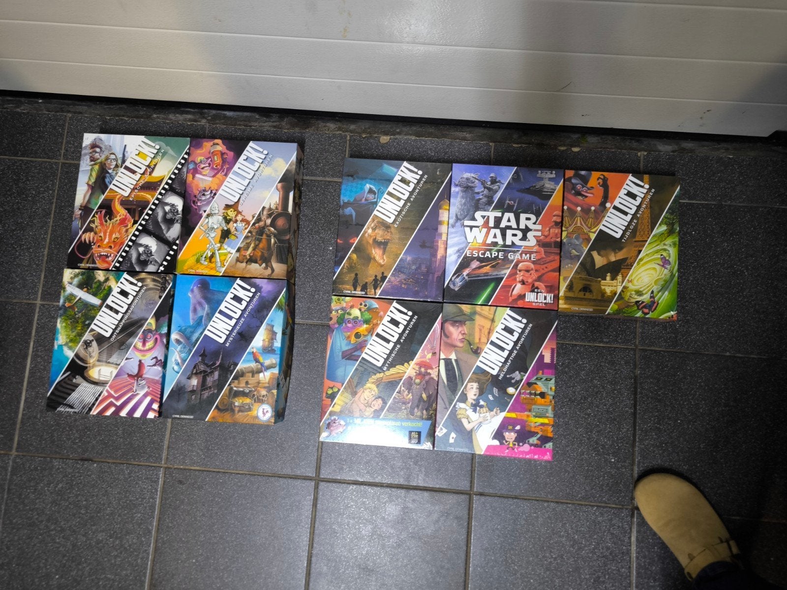 Ontgrendelen! Pakket van 9 spelers — 5 nieuw — €120 voor ied, Hobby en Vrije tijd, Ophalen of Verzenden