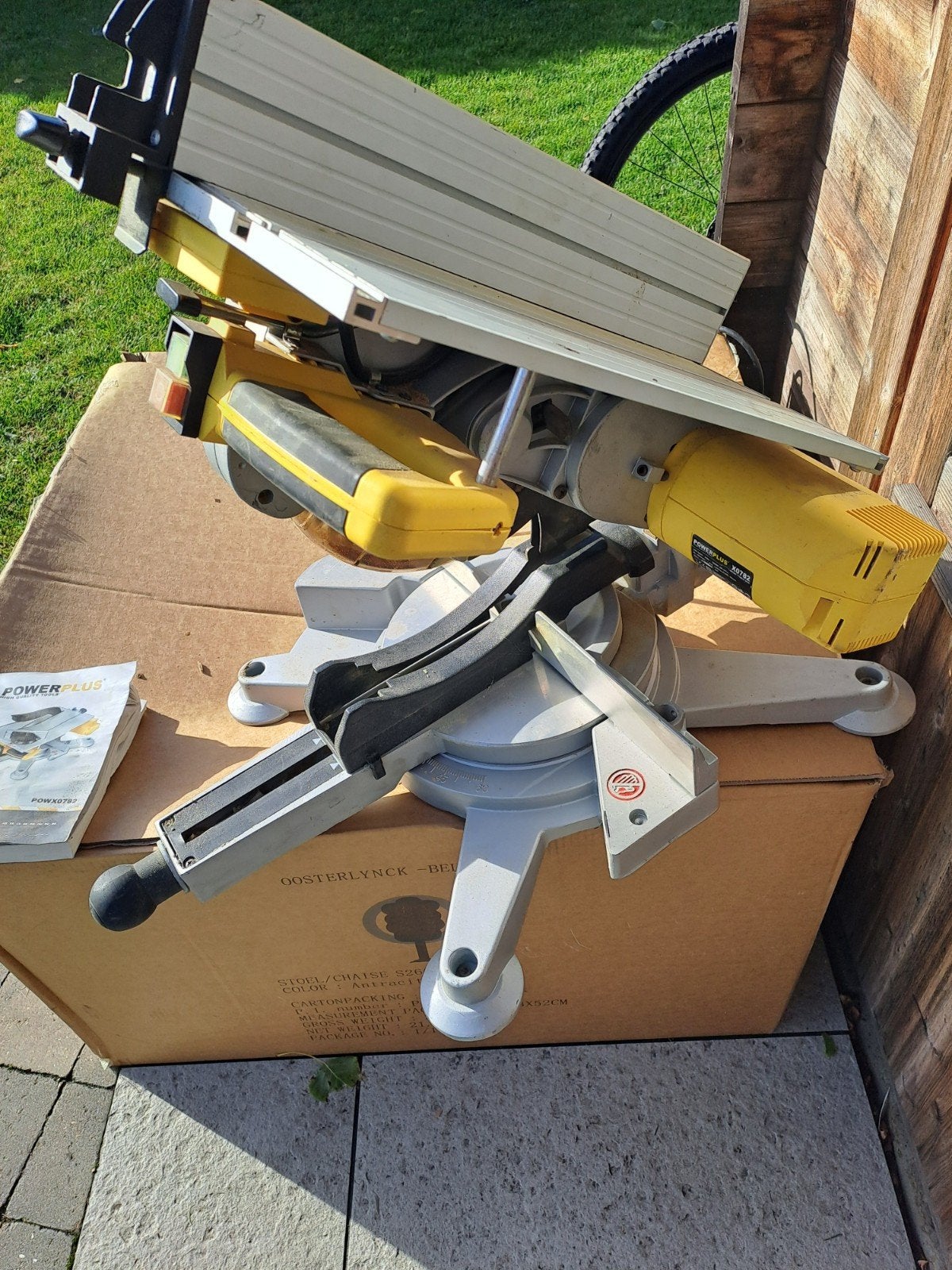 Tafelzaag voor onderdelen, Ophalen, Gebruikt, 70 mm of meer, Power Plus