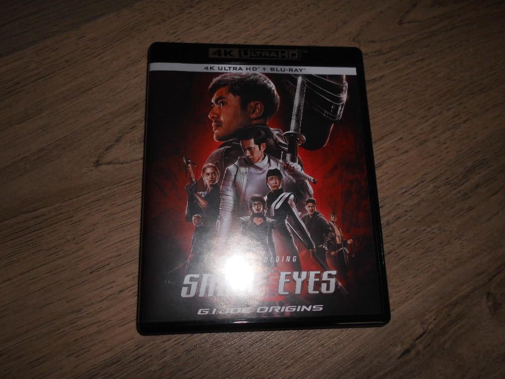 4K Ultra HD + Blu-ray-schijf „Snake Eyes G.I. Joe Origins”, Ophalen of Verzenden