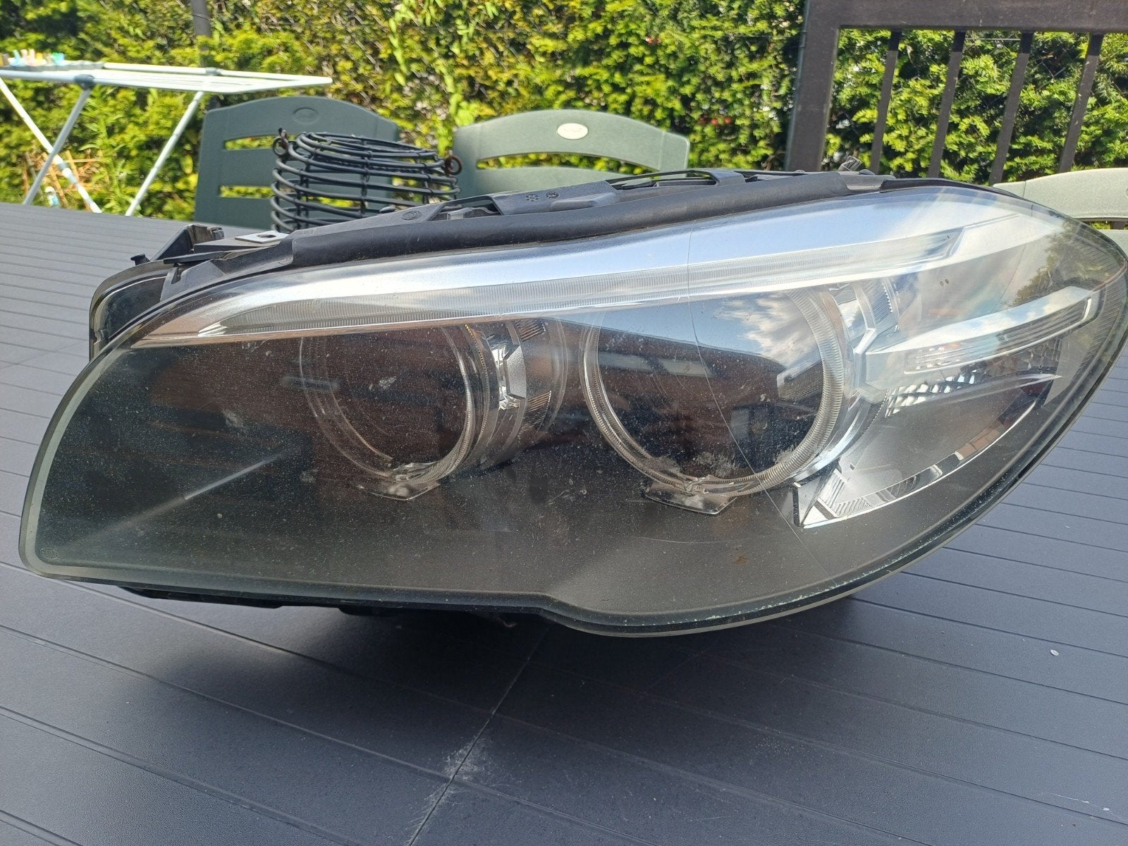Bmw f10 feclift koplamp  links   7.317.131.10, Enlèvement, Utilisé, BMW