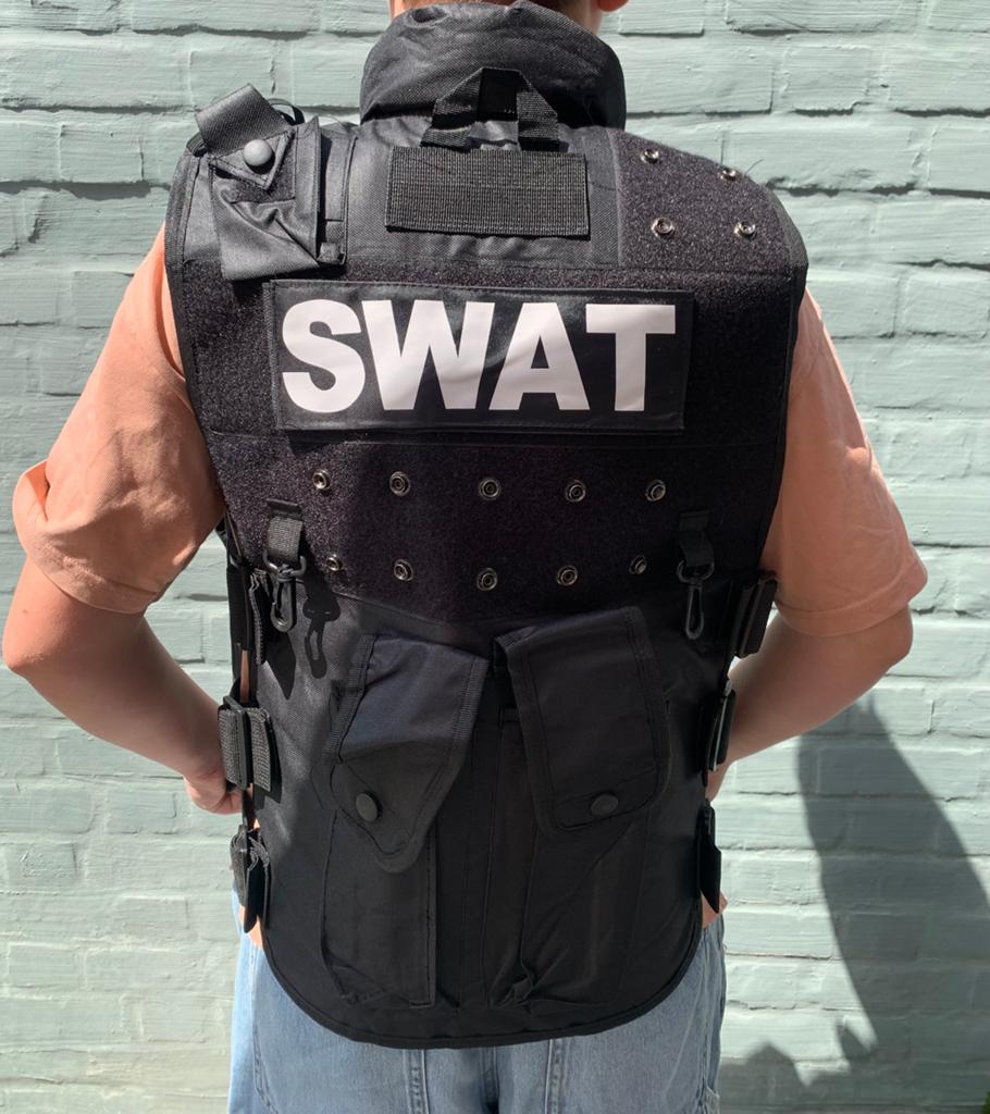 S.W.A.T. vest, Enlèvement, Comme neuf