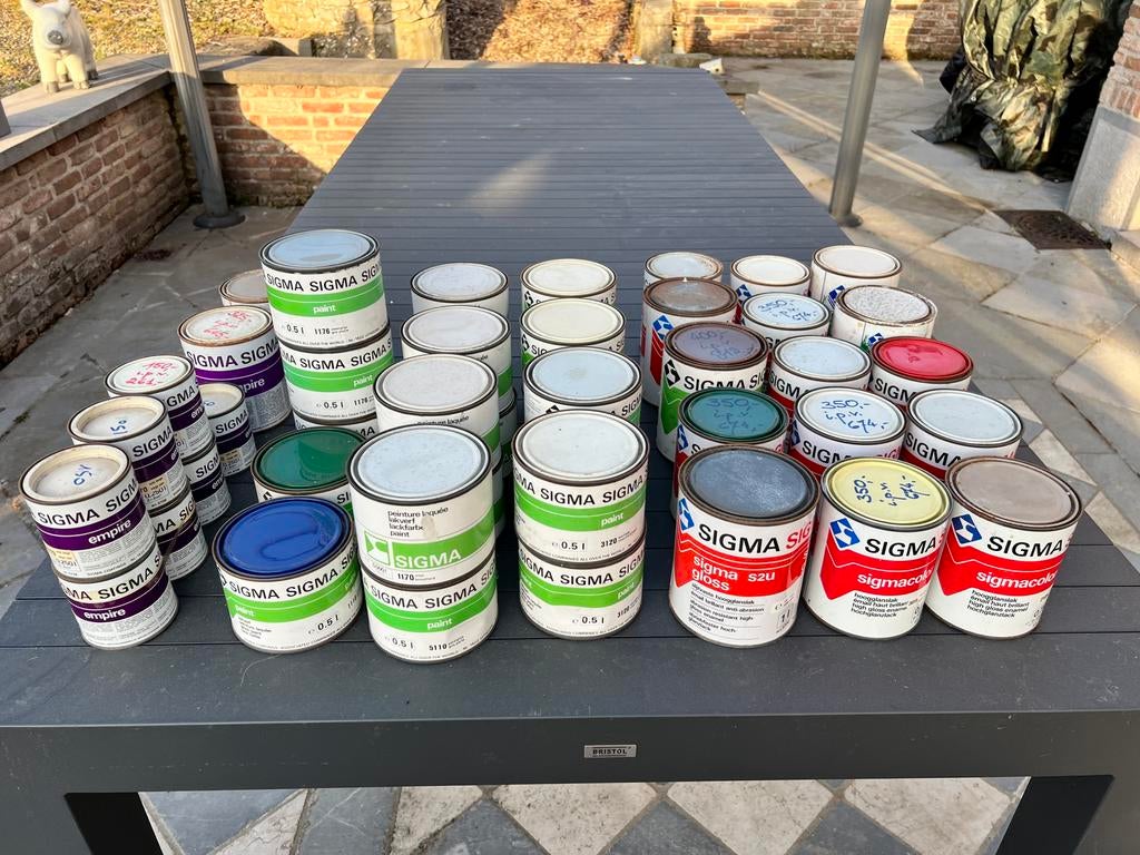 Peinture émaillée Lot Sigma, Enlèvement, Neuf, Blanc