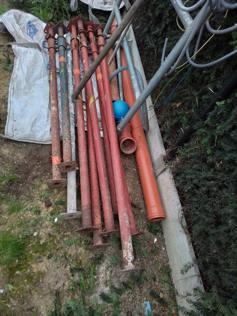 Etançon, Enlèvement, Utilisé, Fer