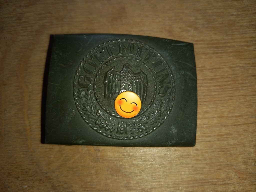 Repro Duits koppelslot, Verzamelen, Militaria | Tweede Wereldoorlog, Ophalen of Verzenden