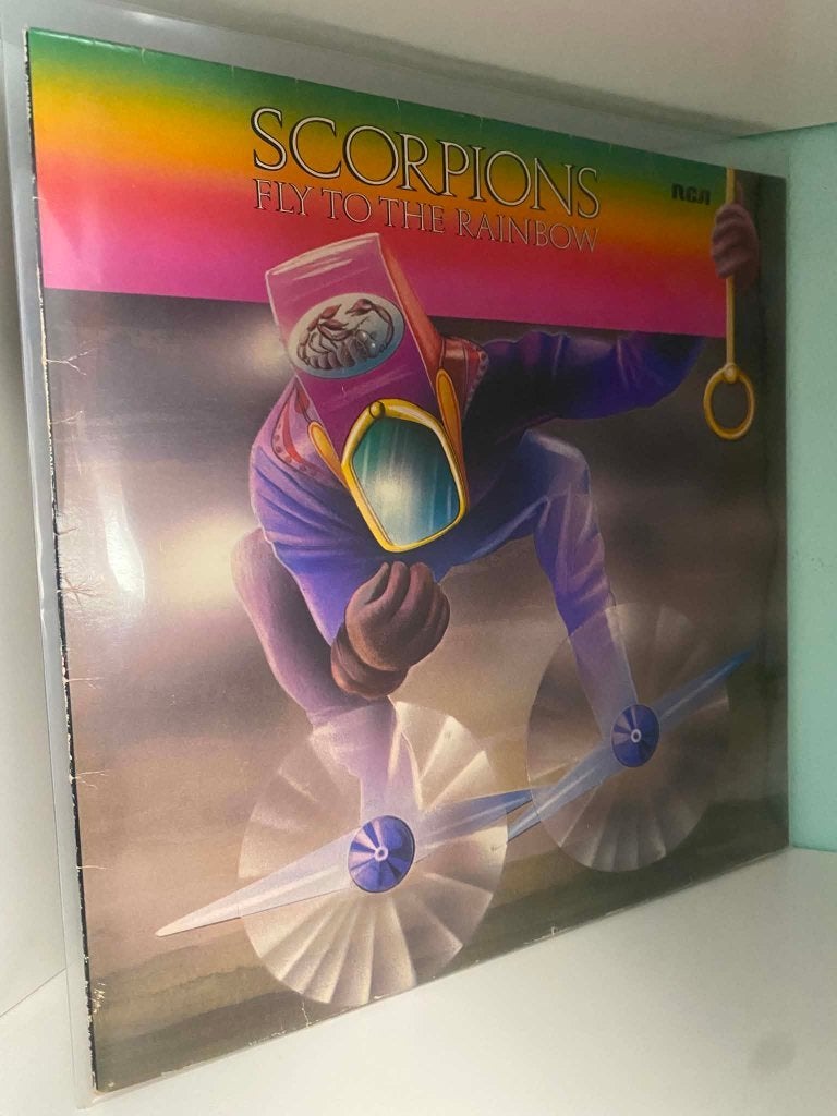 Scorpions – Fly To The Rainbow - Germany 1982, CD & DVD, Vinyles | Hardrock & Metal, LP, Utilisé, Hard rock, Envoi