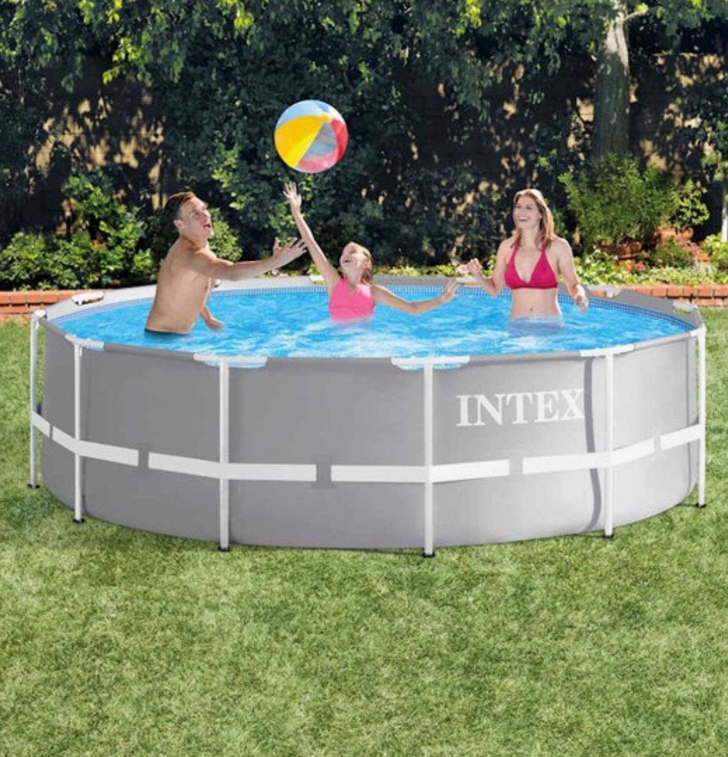 INTEX prism frame premium pool set, Tuin en Terras, Ophalen, Zo goed als nieuw