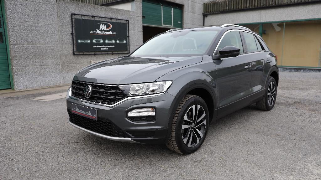 VW T-Roc 1,5 TSI 2021 Automatique-GPS-Cruise-PDC-Apple, Autos, Volkswagen, Achat, Entreprise, Noir, 5 portes