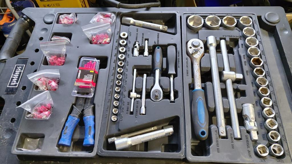 Scheppach werkset in koffer, Doe-het-zelf en Bouw, Ophalen