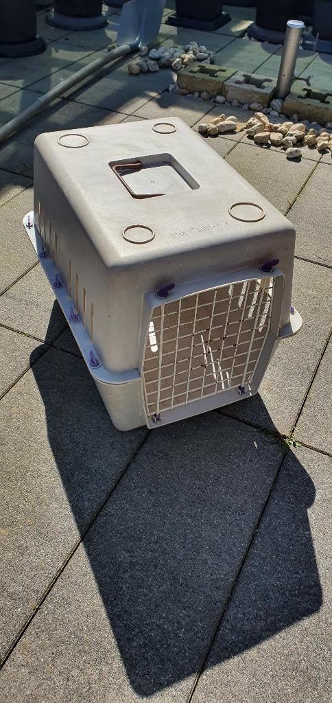 Kleine bench van pvc, Dieren en Toebehoren, Hondenbenches, Ophalen, Gebruikt