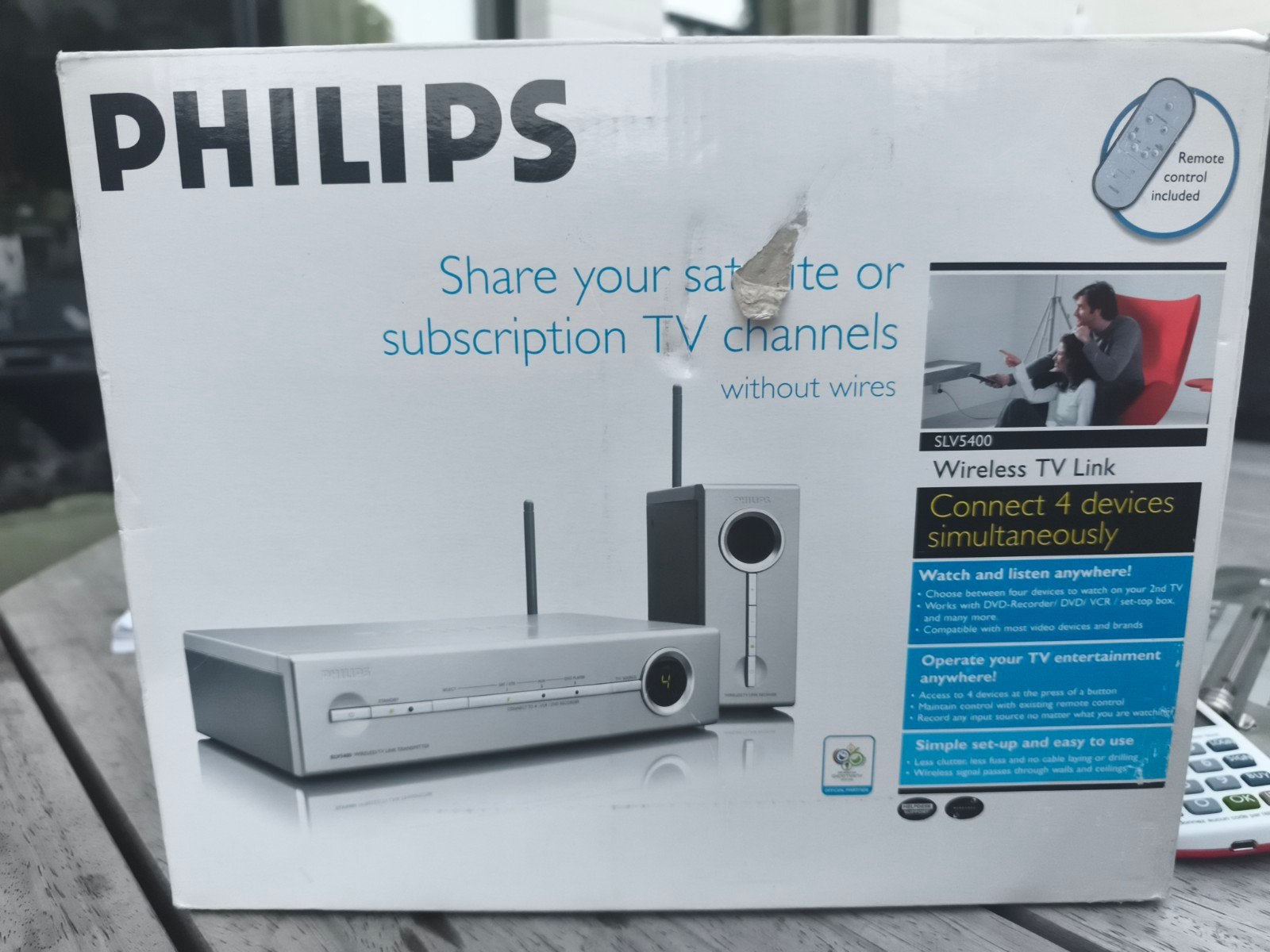 Philips SLV5400/00, Audio, Tv en Foto, Schotelantennes, Ophalen of Verzenden, Philips